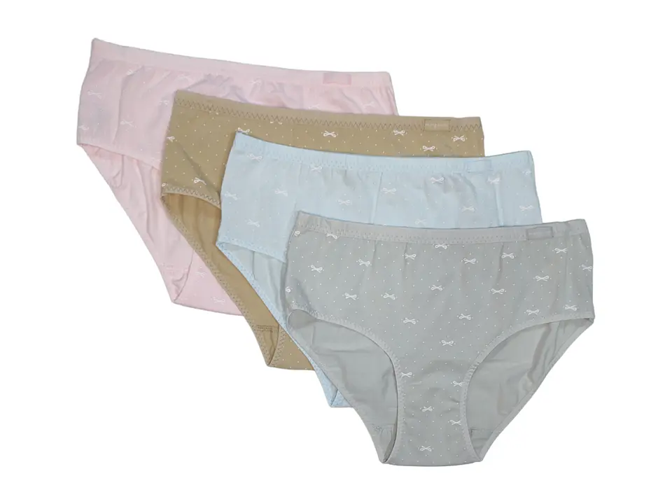 Cueca de algodão estampada 