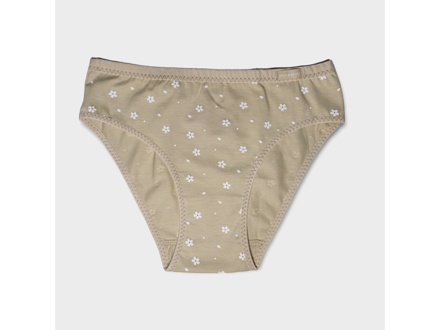 Bikini de algodão estampado 