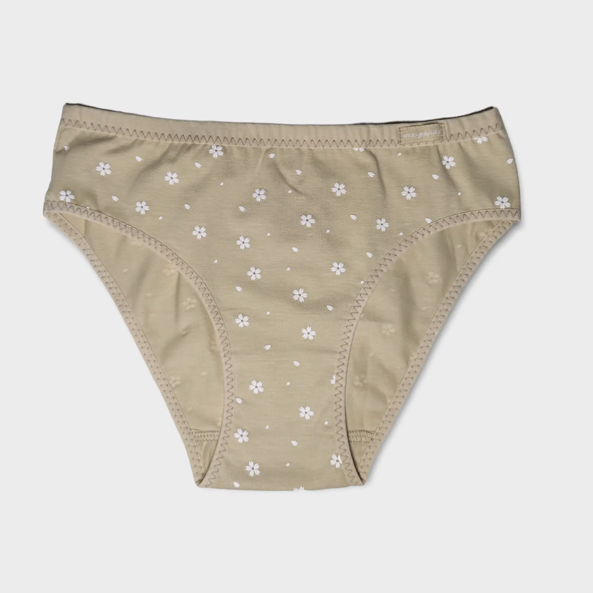 Bikini de algodão estampado 