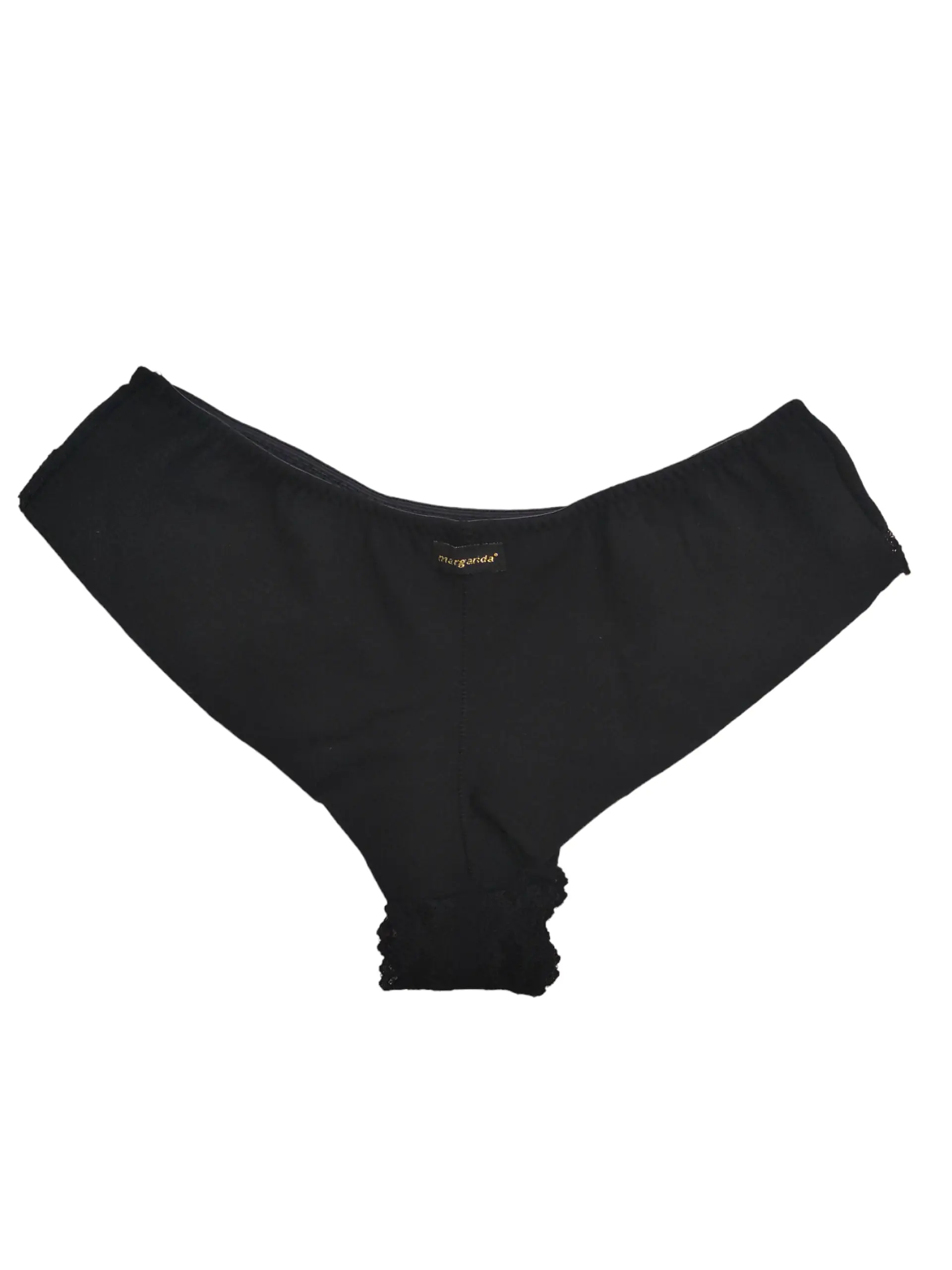 Tanga brasileira em algodão com renda - Pack de 2 7