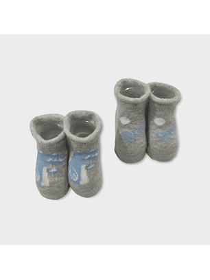 Meias recém nascido - Pack de 2