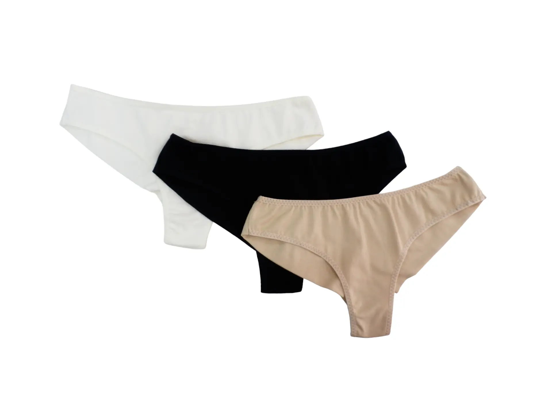 Tanga brasileira sem costura - Pack de 3 1