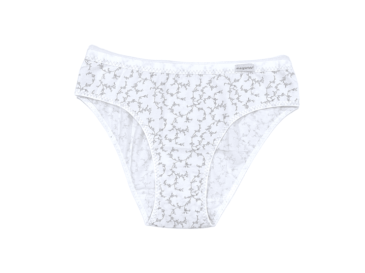 Biquini de algodão estampado 