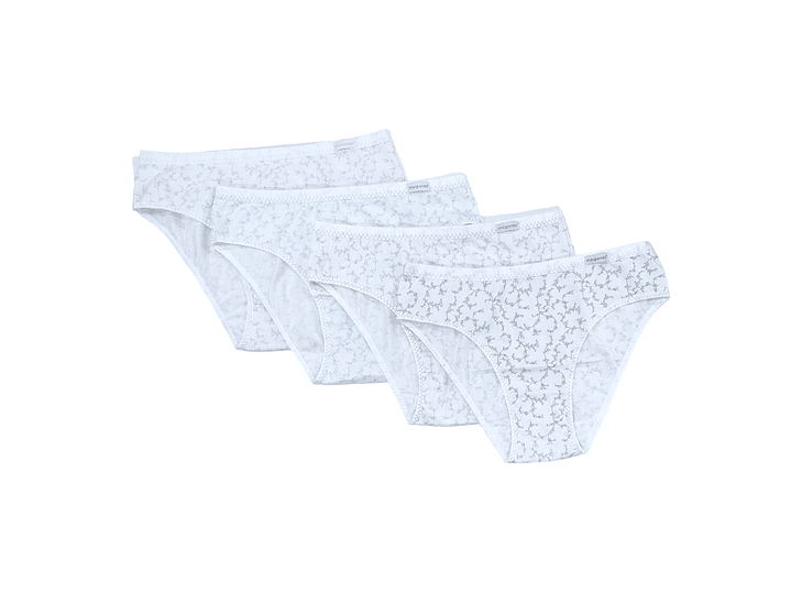 Biquini de algodão estampado 