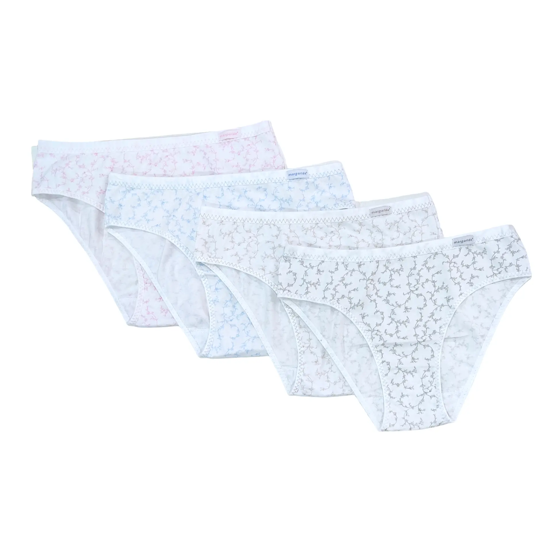 Biquini de algodão estampado 