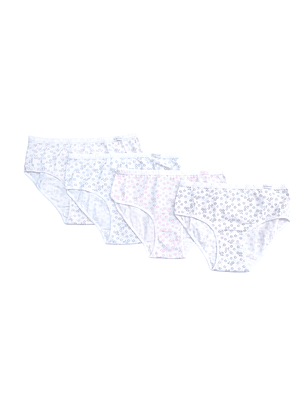 Cueca de algodão estampada - pack de 4