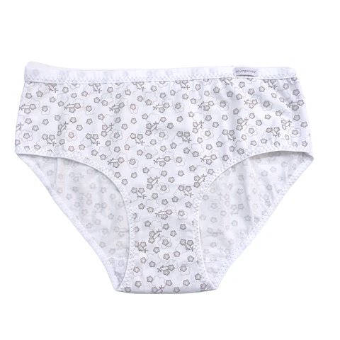 Cueca de algodão estampada - pack de 4