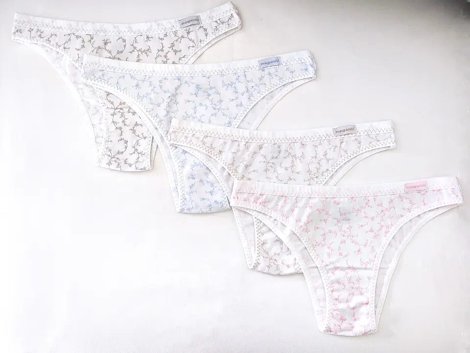 Bikini  de algodão - pack de 4 1