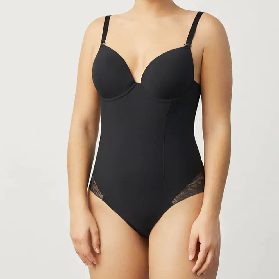 Body redutor sem costas e alças em silicone 4