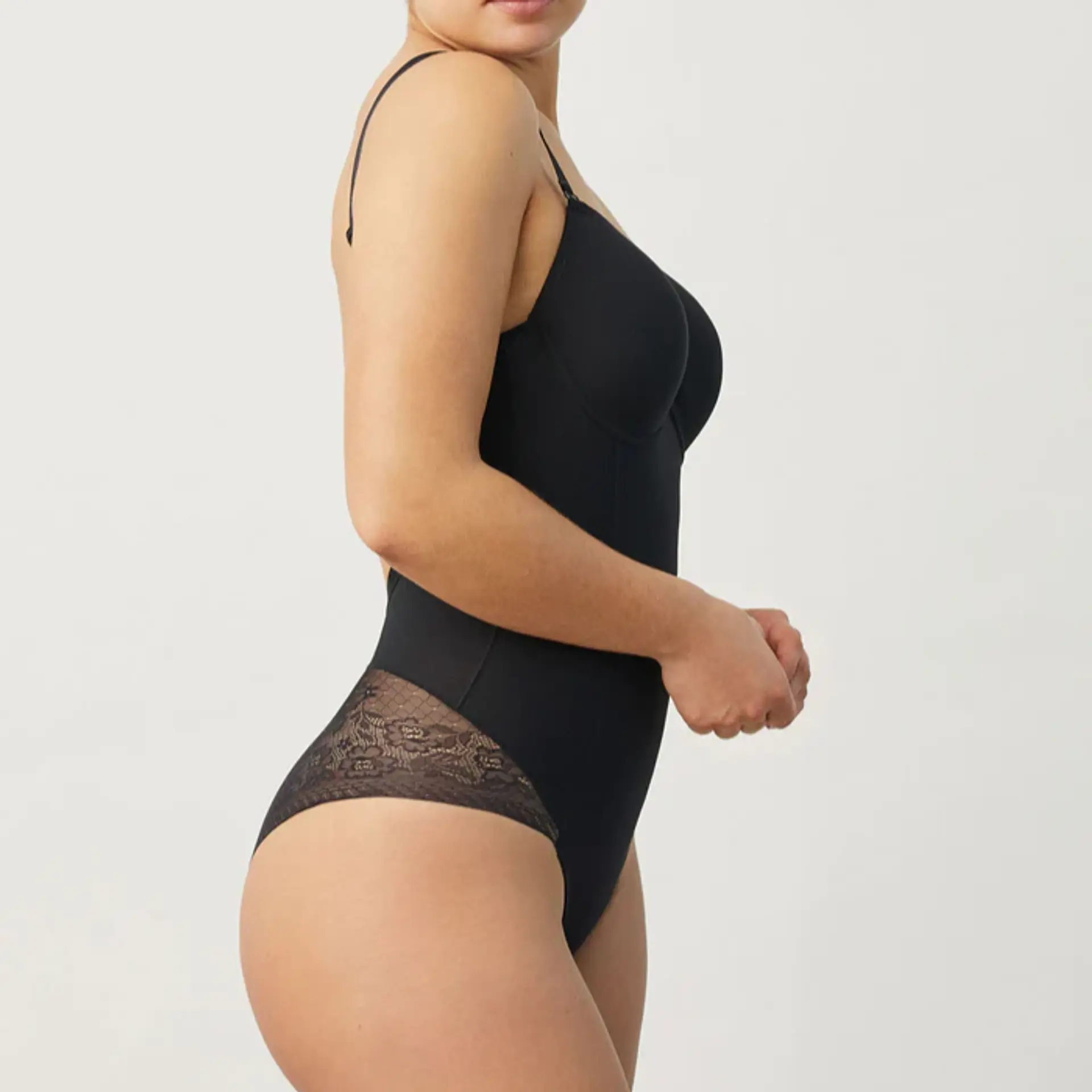 Body redutor sem costas e alças em silicone 3