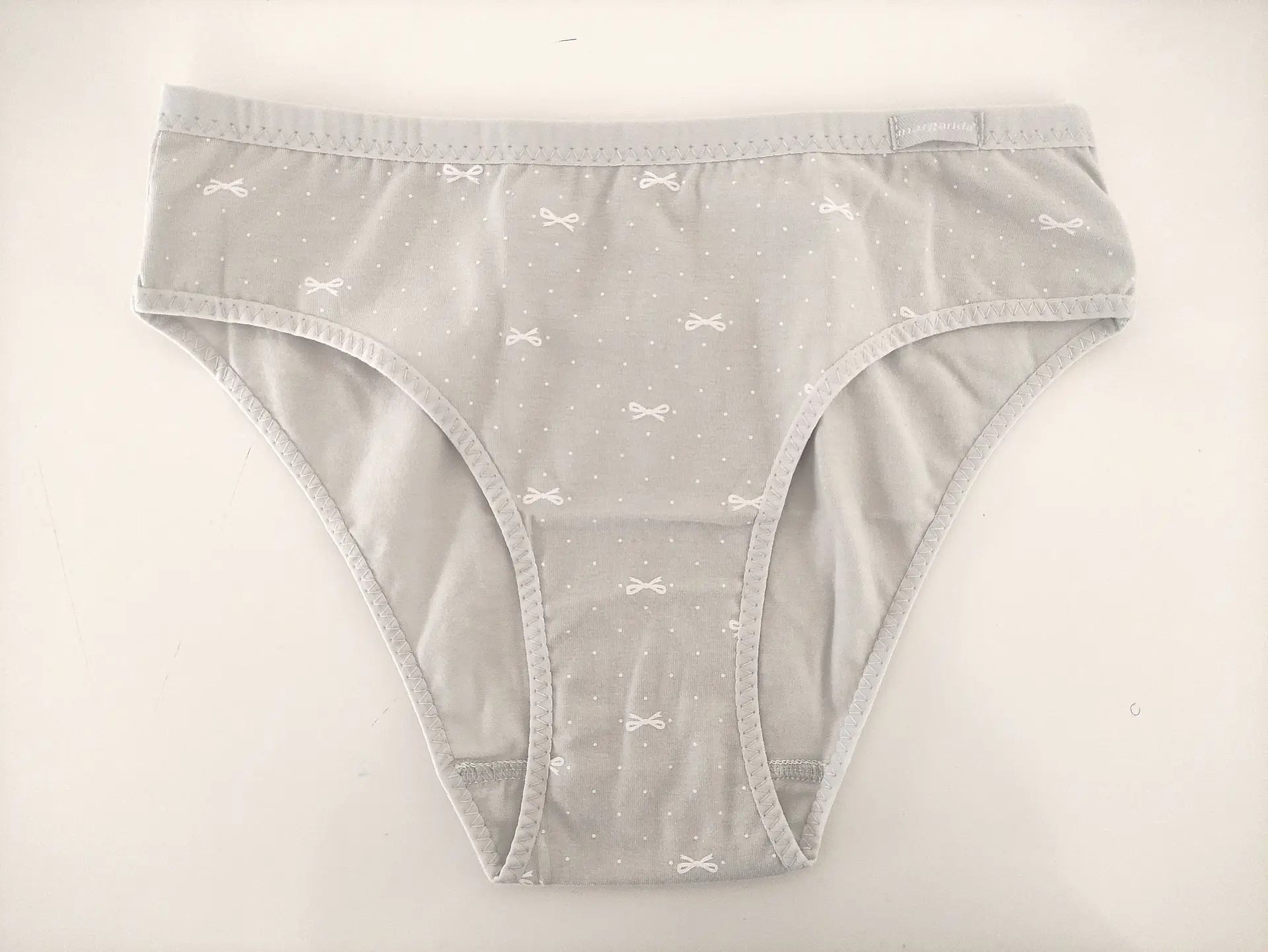 Bikini de algodão estampado 