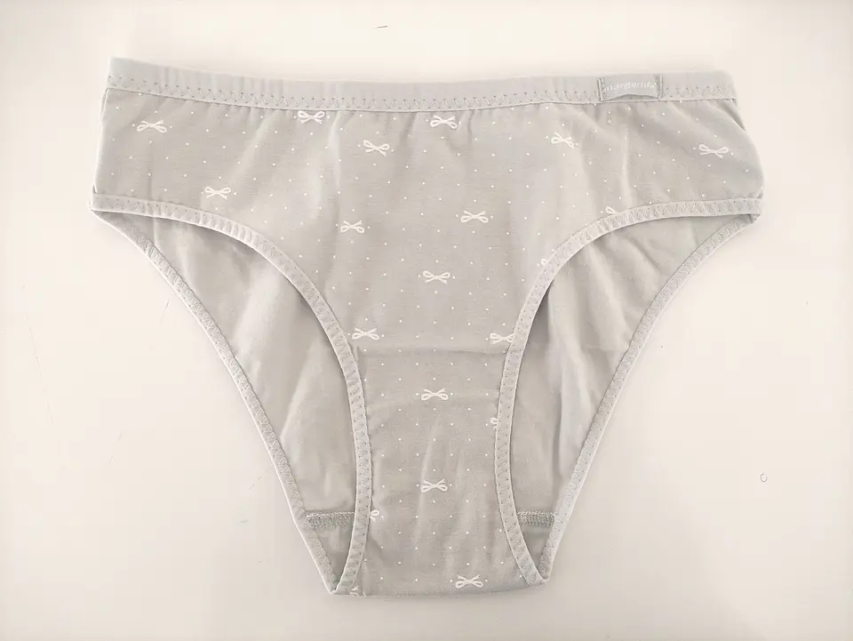 Bikini de algodão estampado 
