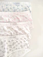 Bikini de algodão estampado 