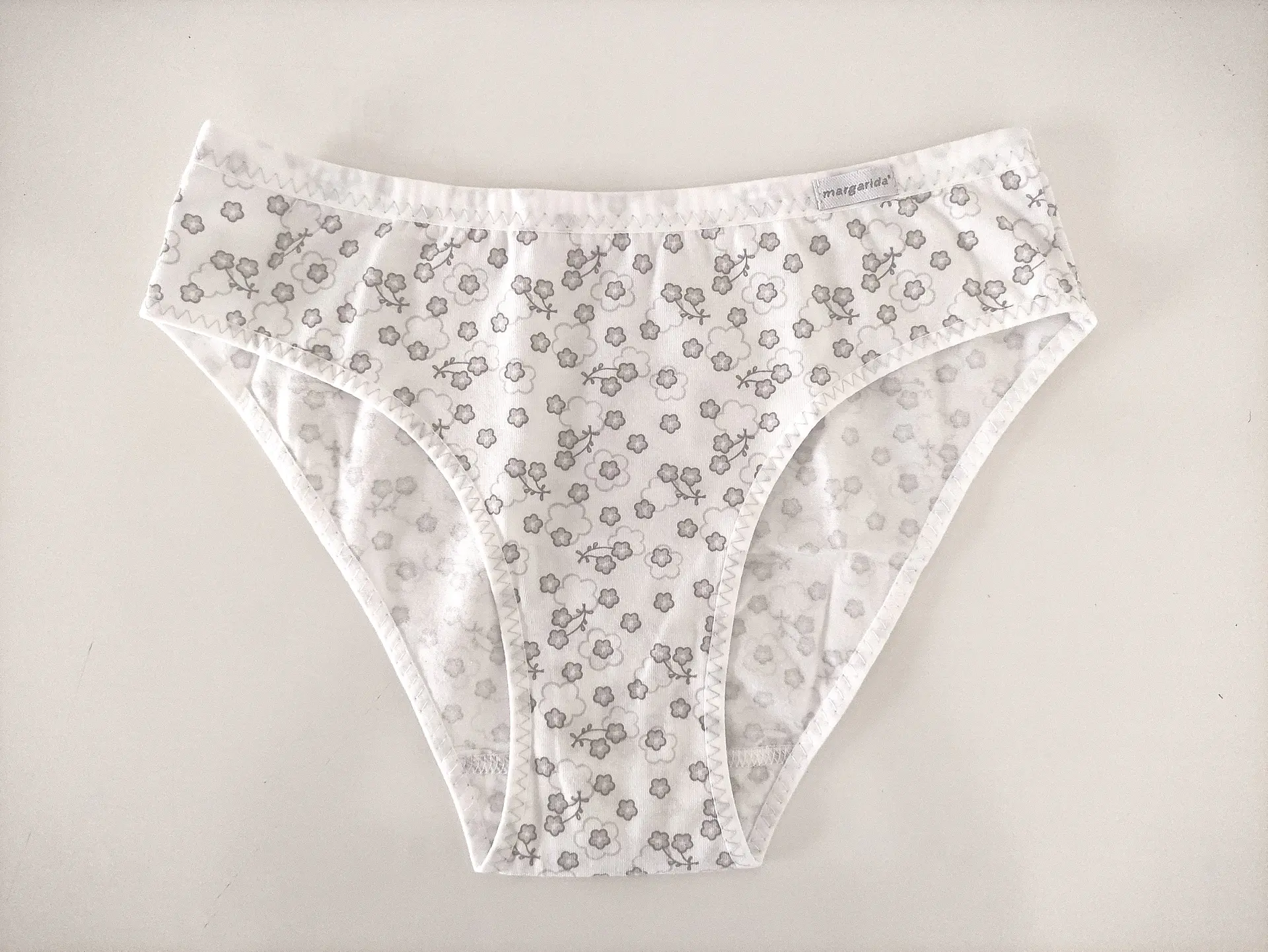 Bikini de algodão estampado 