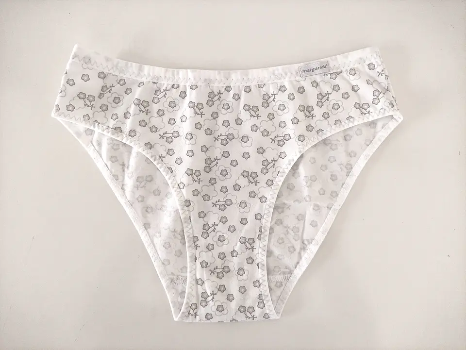 Bikini de algodão estampado 
