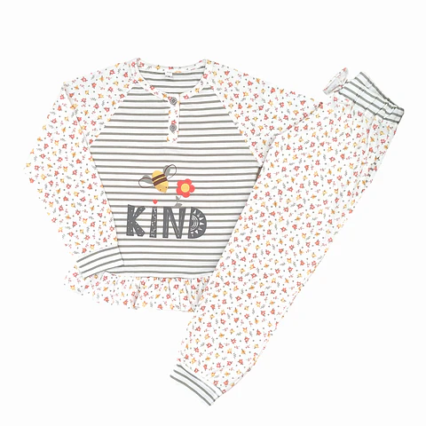 Pijama de criança "Bee Kind"