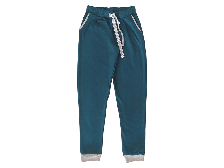 Pijama de rapaz com bolsos em algodão 3