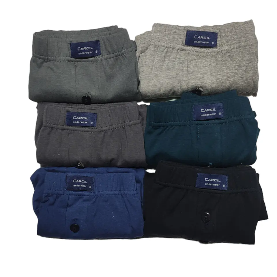Pack de 6 boxers em algodão - tamanhos 50 a 56  4