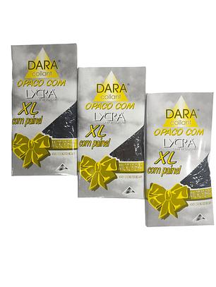 Collant opaco XL - Pack de 3 
