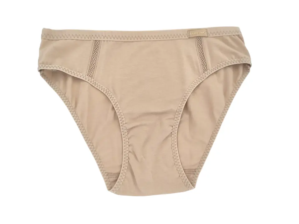 Bikini de algodão liso marca Margarida - Pack de 4 4