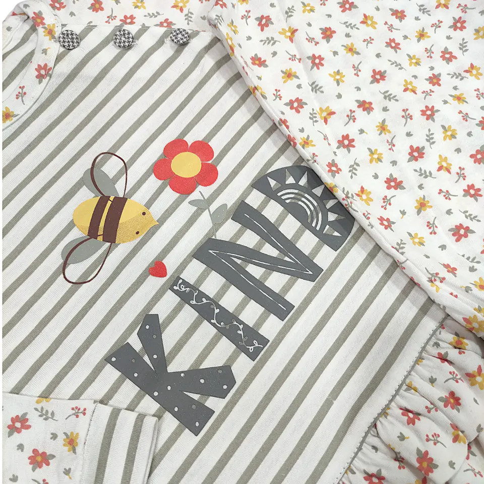 Pijama de bebé 100% algodão  4
