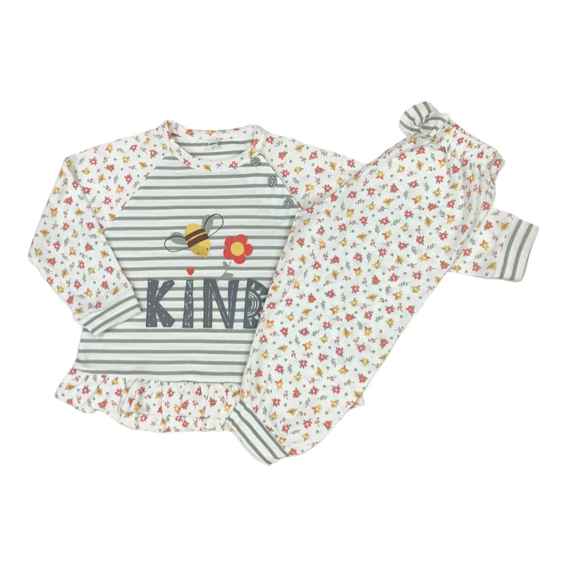 Pijama de bebé 100% algodão  3