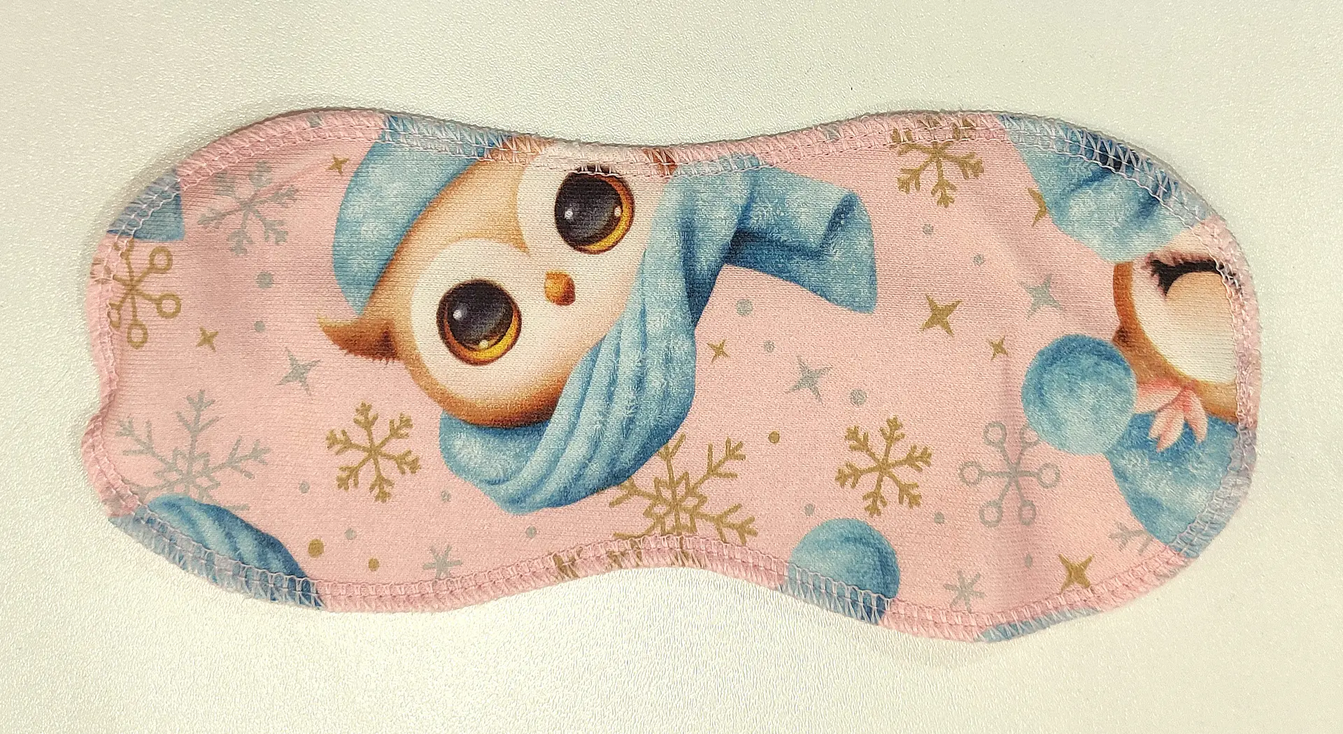 Pijama de criança com venda para os olhos 