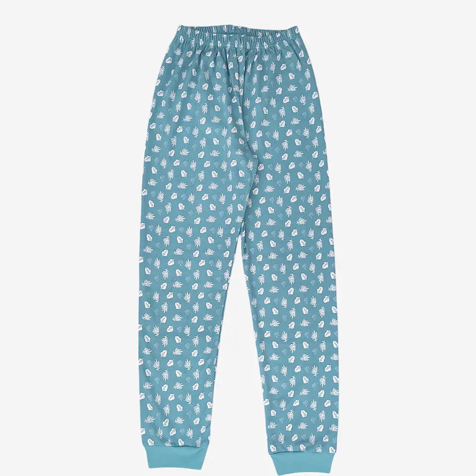 Pijama de mulher em algodão com 3 botões 5