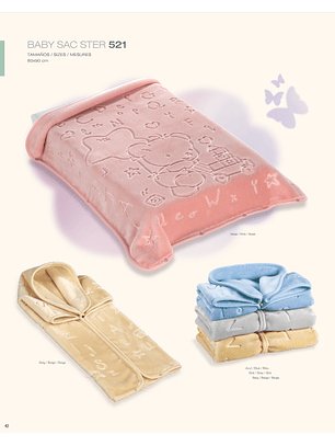 Saco - manta para bebé (Babysac)