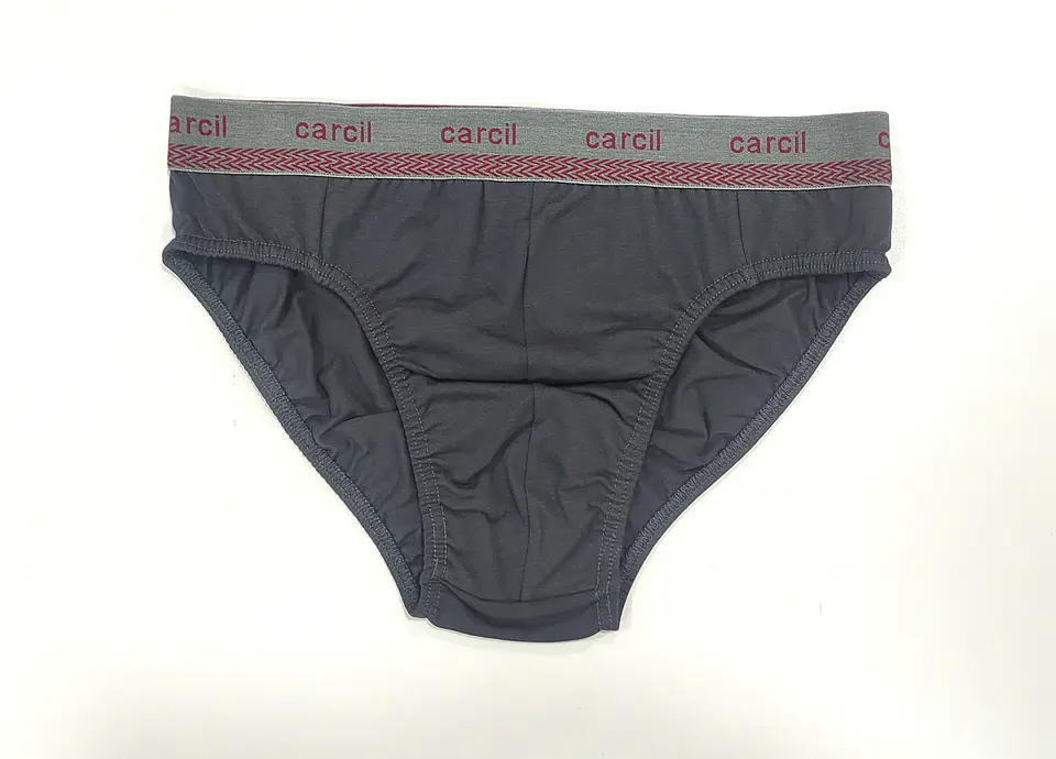 Bikini de homem em algodão - Pack de 3 4