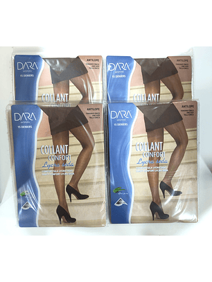 Collant licra de seda - Pack de 4