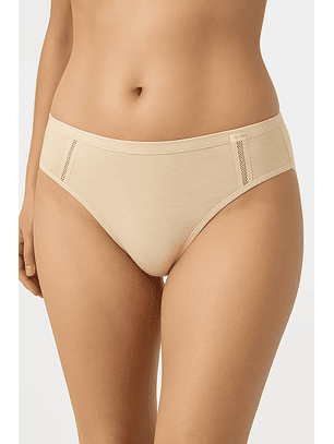 Bikini de algodão liso marca Margarida - Pack de 4