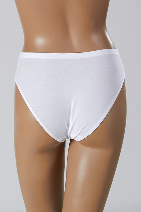 Bikini básico de algodão marca Margarida - pack de 4 