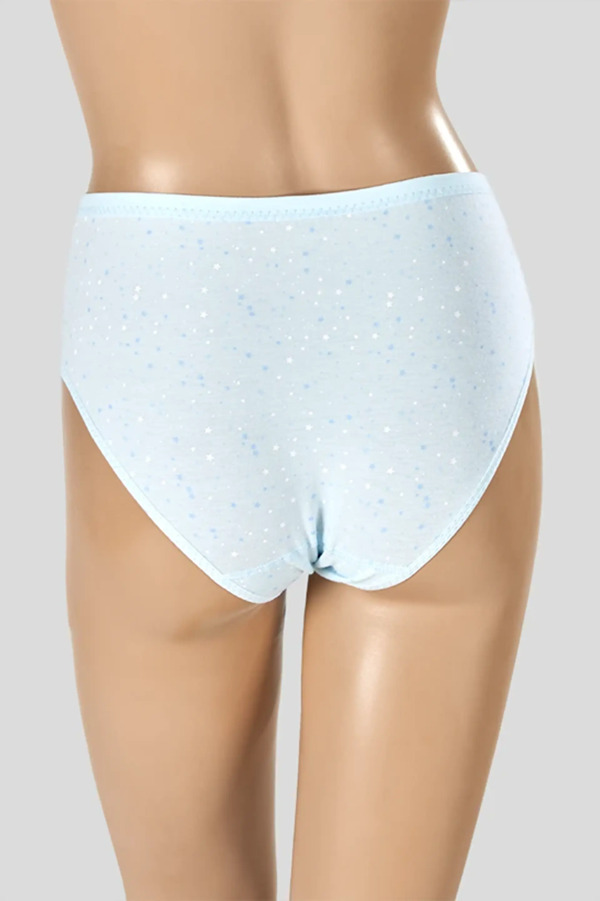 Cueca de algodão estampado 