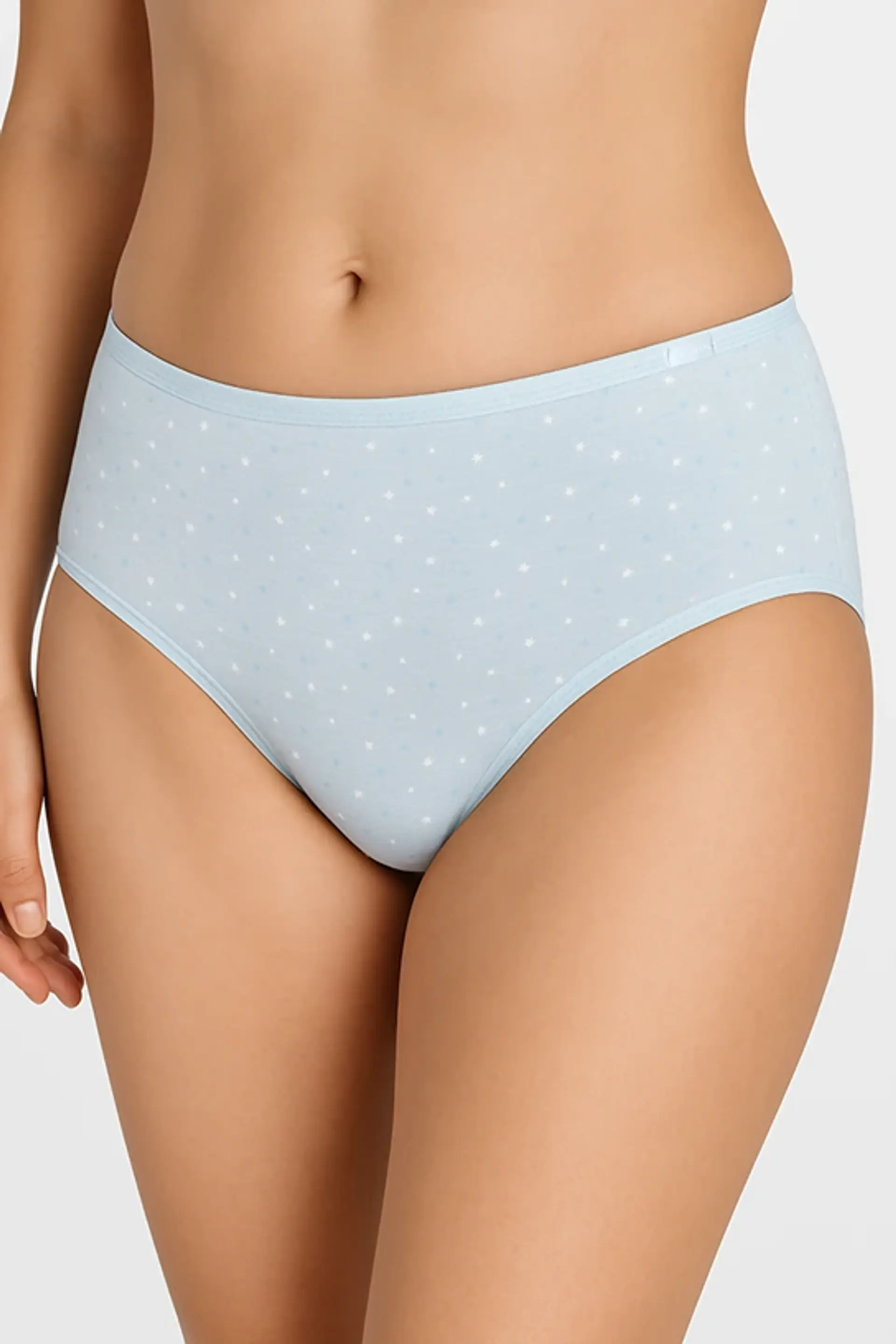 Cueca de algodão estampado 