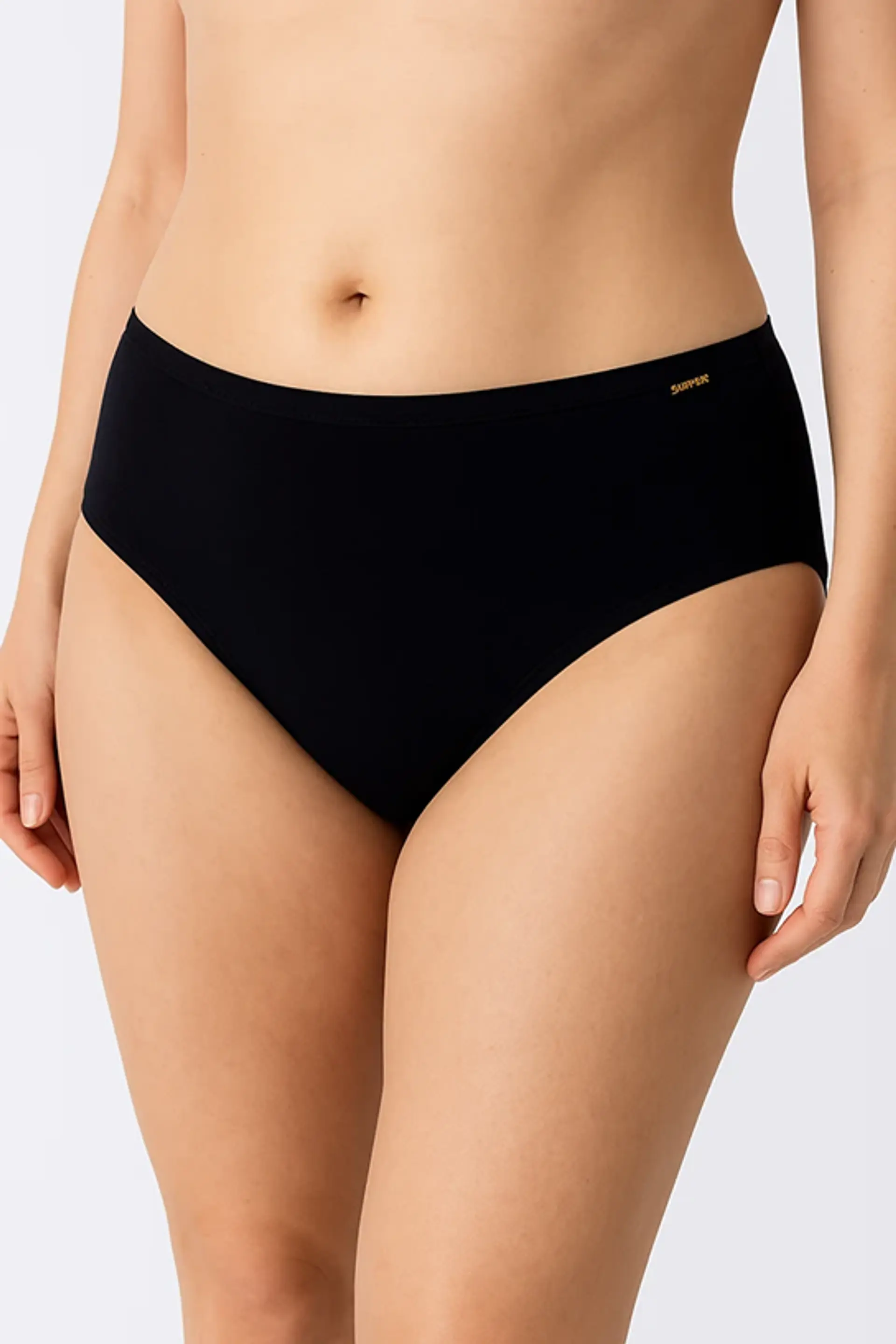 Cueca de algodão lisa marca Margarida - Pack de 4 1