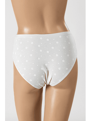 Cueca de algodão estampada 