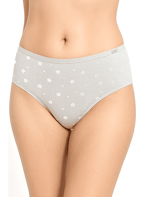 Cueca de algodão estampada 