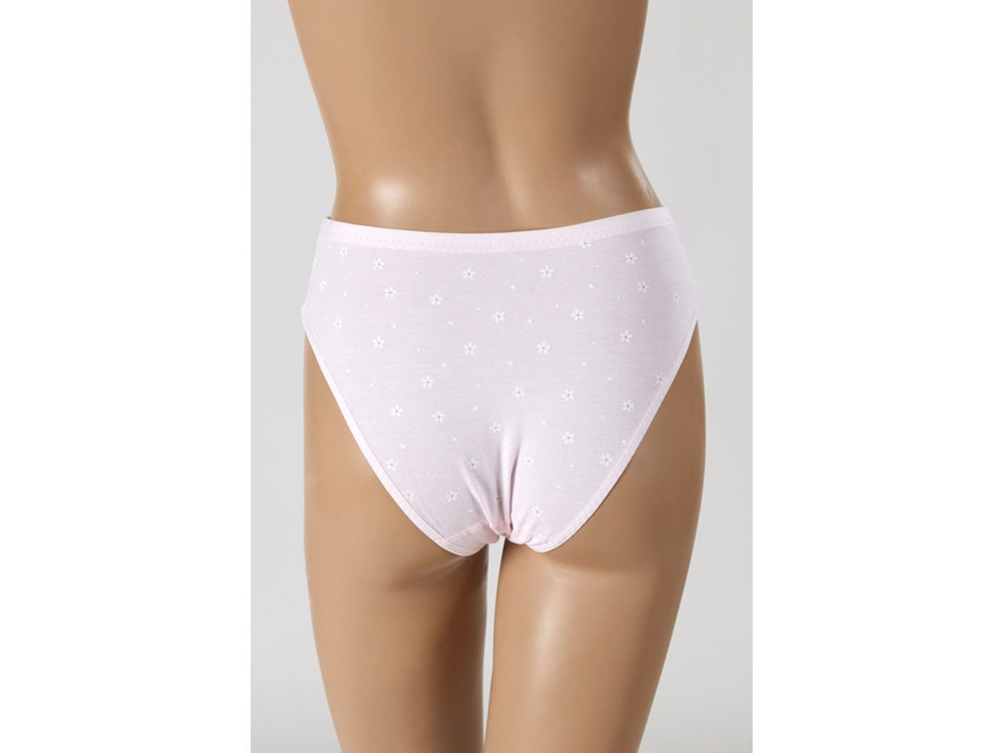 Bikini de algodão estampado 