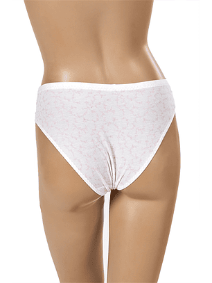 Biquini de algodão estampado 