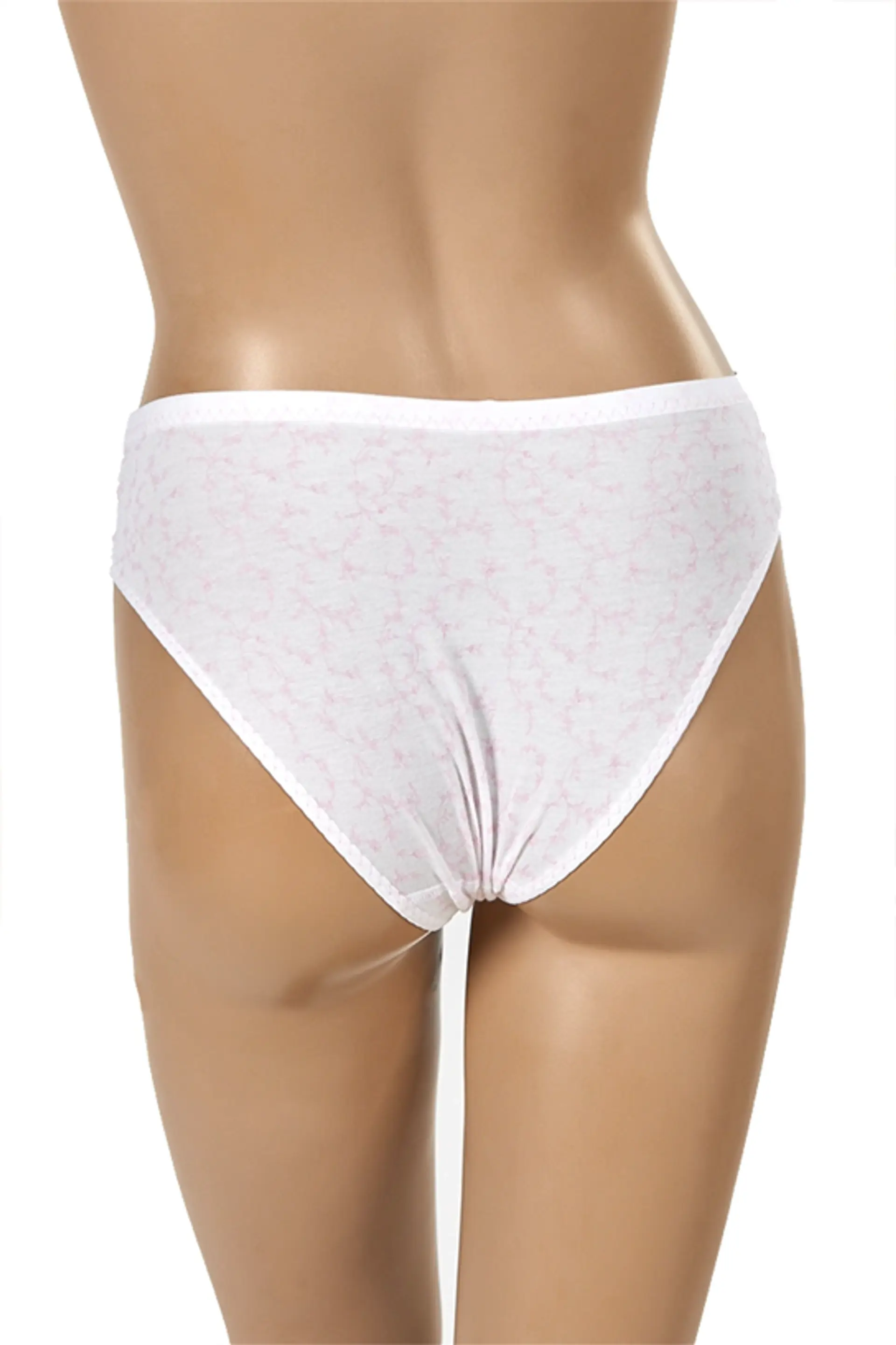 Biquini de algodão estampado 