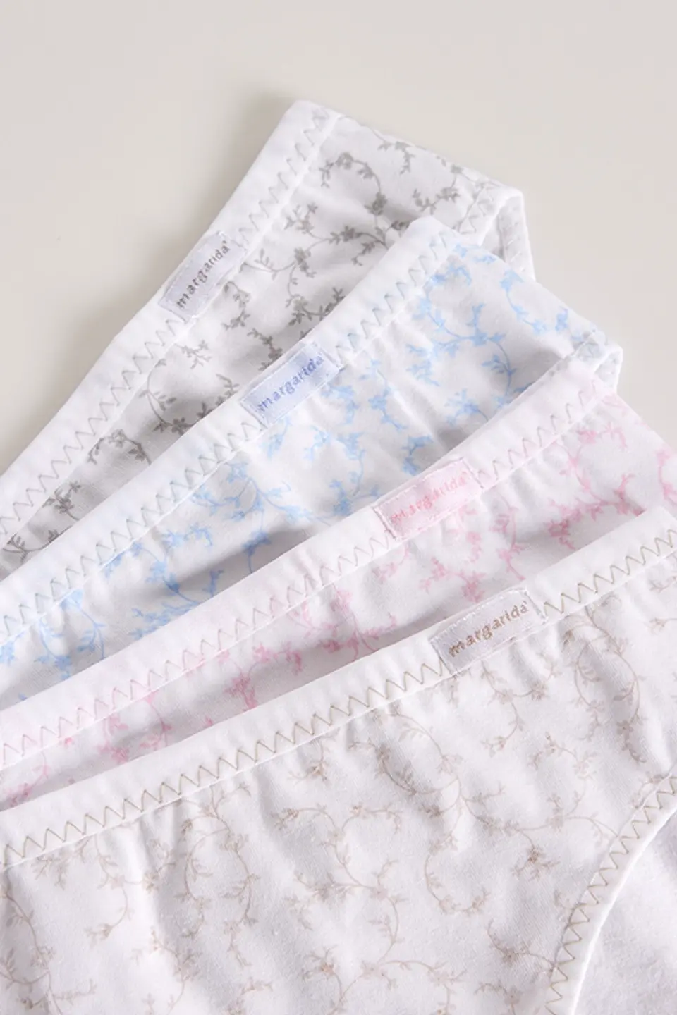 Biquini de algodão estampado 