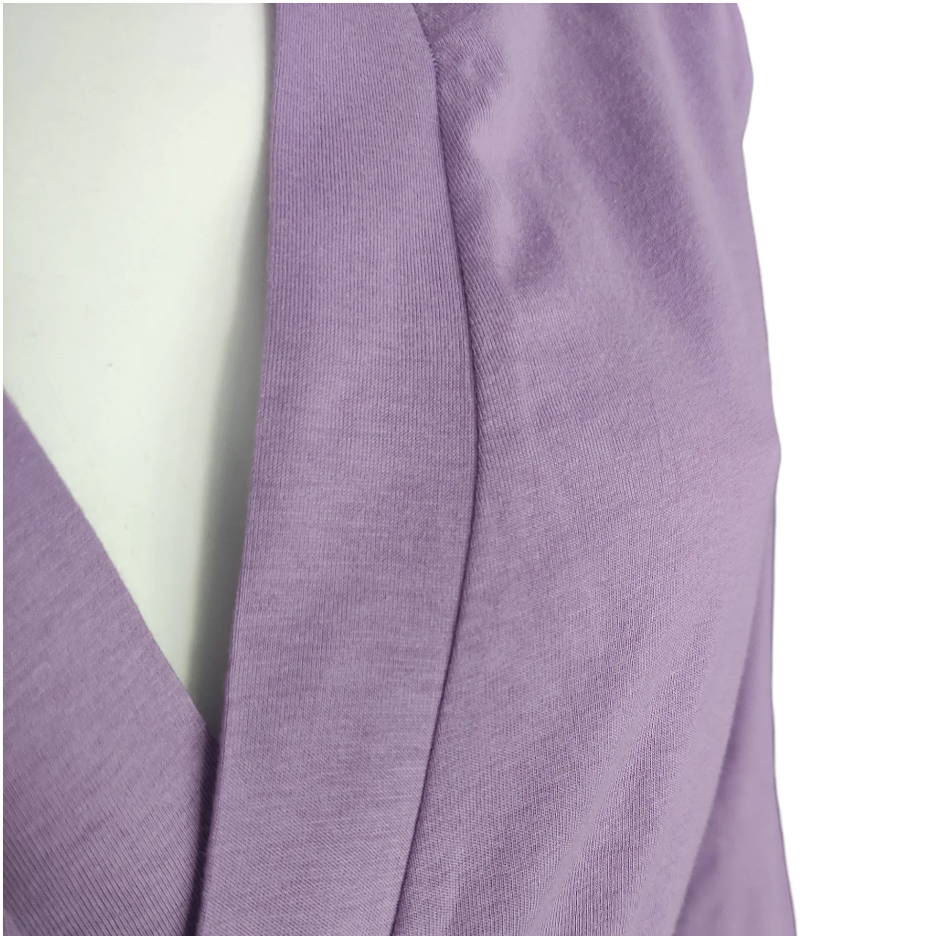 Robe de algodão de manga comprida 2