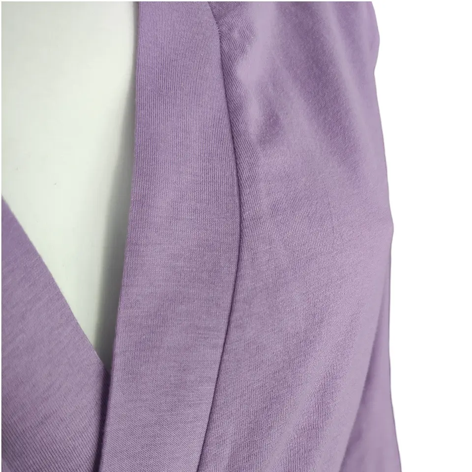 Robe de algodão de manga comprida 2