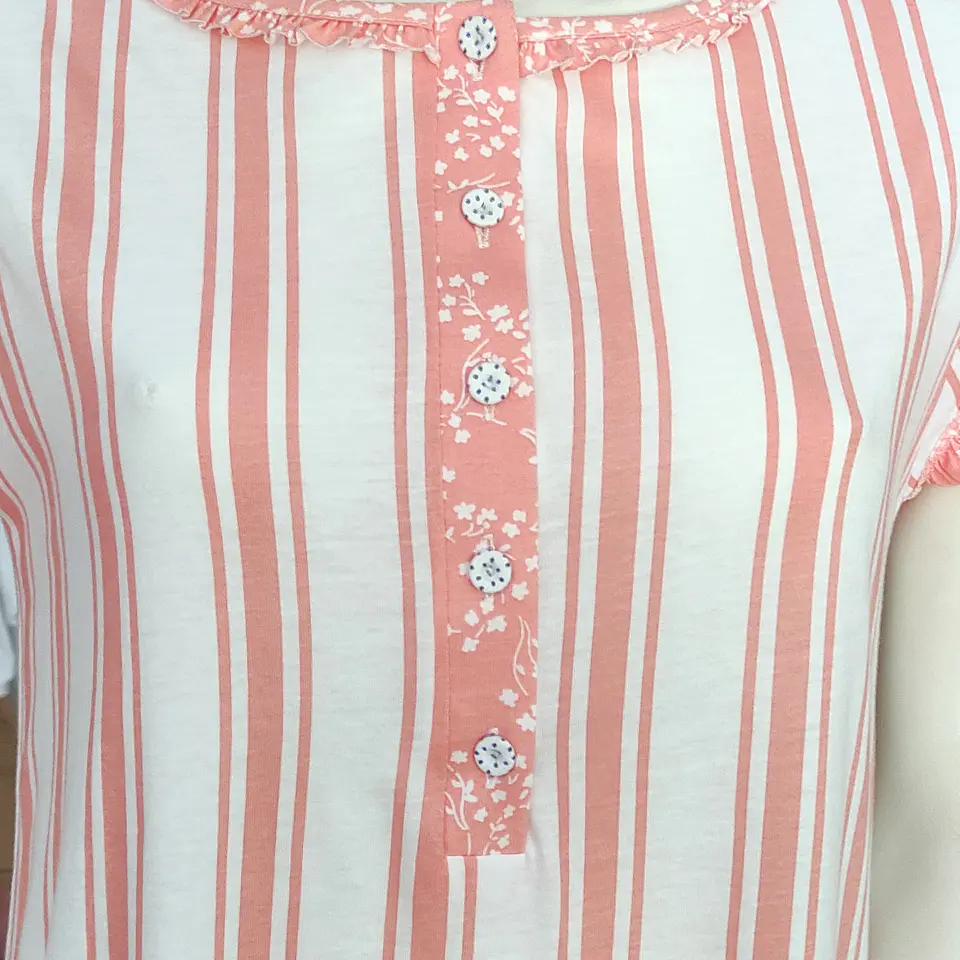 Conjunto de robe e túnica de algodão 5