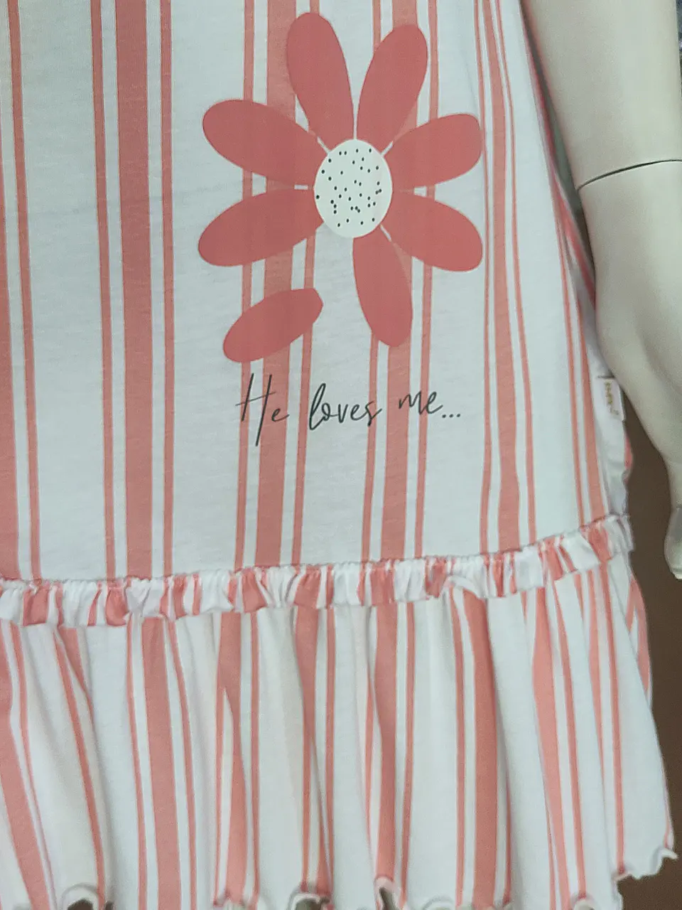 Conjunto de robe e túnica de algodão 8