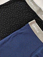 Boxer estampado de homem em algodão - Pack de 2 - Thumbnail 3