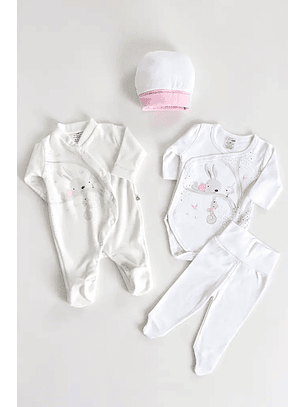 Conjunto 1.ª roupinha 