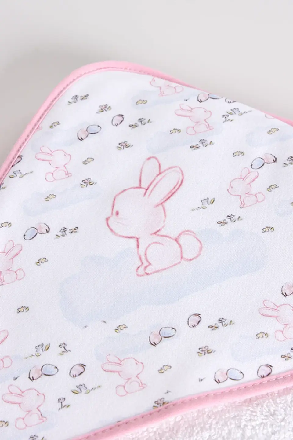 Toalha de banho estampada Coelhos - 80x80 cm 2