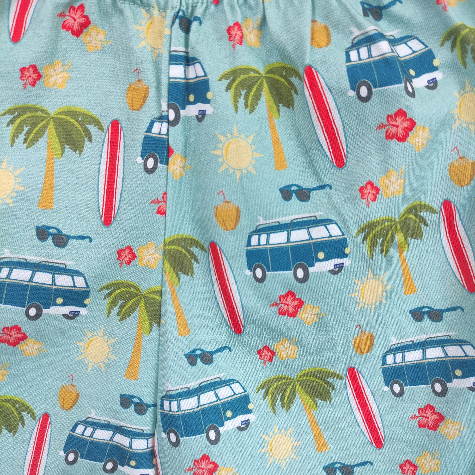 Pijama de menino de calção 